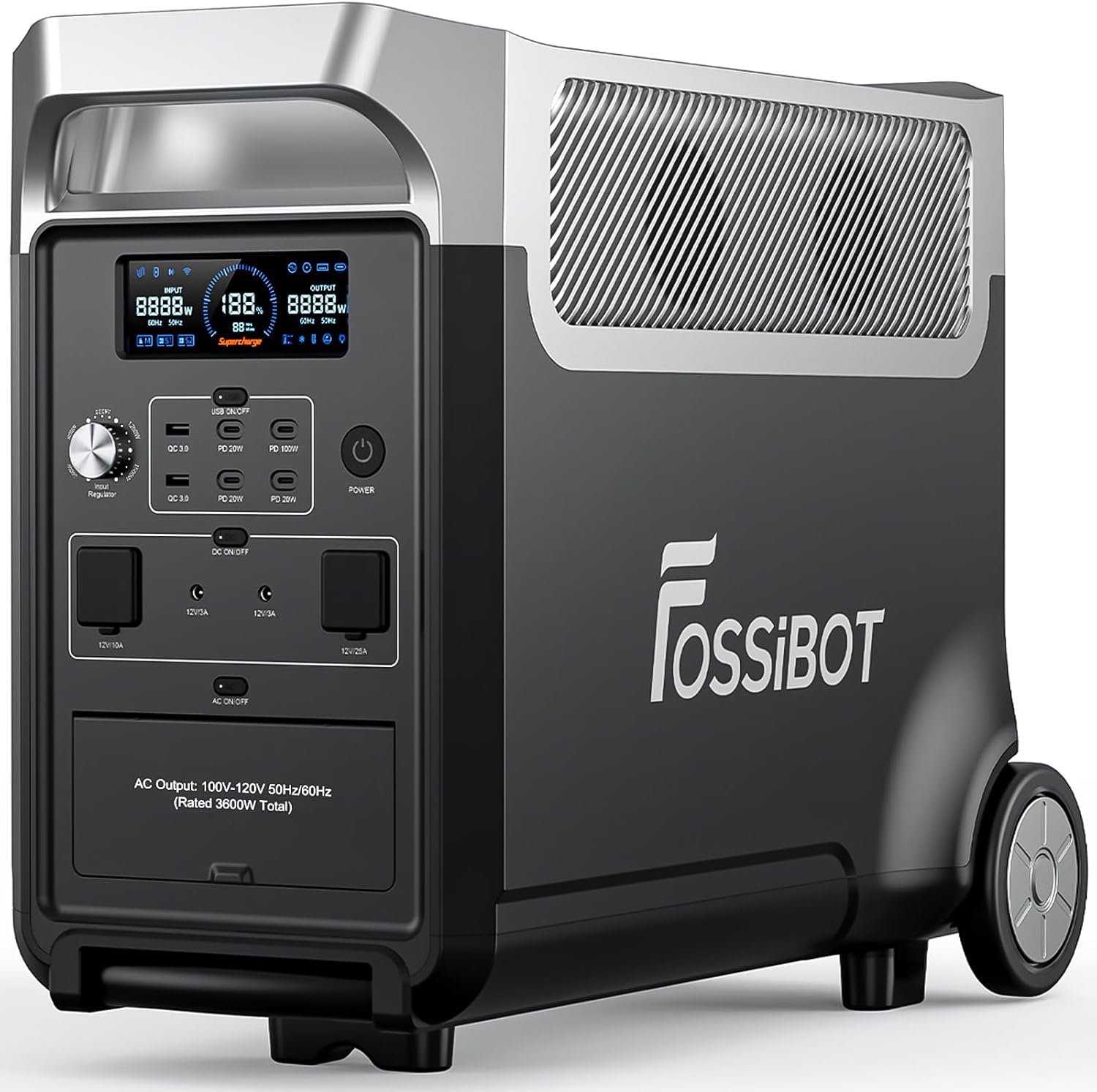 FOSSiBOT F3600 Pro Portable Power Station | 3600W 3840Wh – FOSSiBOT-US