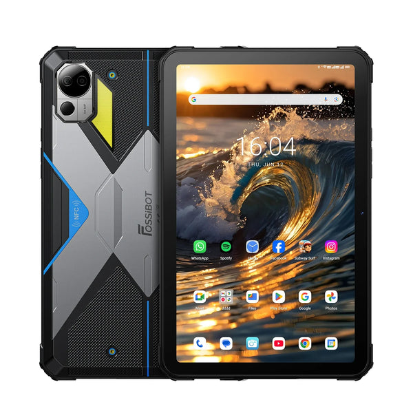 FOSSiBOT DT3 5G Rugged Tablet 10.4" 2K Display 32GB 256GB 21560mAh 64MP Camera 66W Fast Charging Android 15