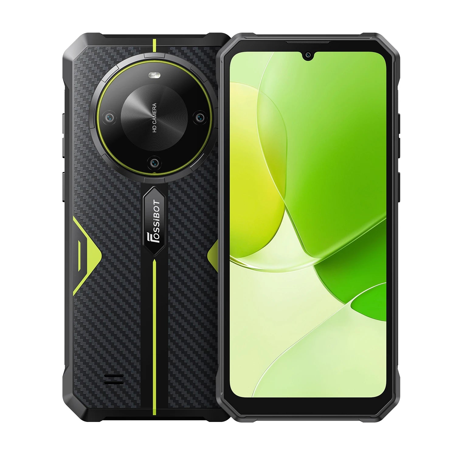 美品 箱付 FOSSiBOT F105 スマホ 4GB 64GB 6.74インチ FOSSiBOT F105 12GB+64GB 10300mAh Large Battery 6.745 inch