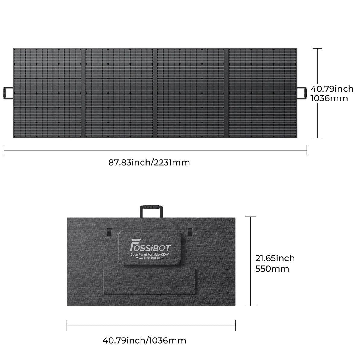 FOSSiBOT SP420 Portable Solar Panel | 420W – FOSSiBOT-US FOSSiBOT SP420 Portable Solar Panel | 420W – FOSSiBOT-US