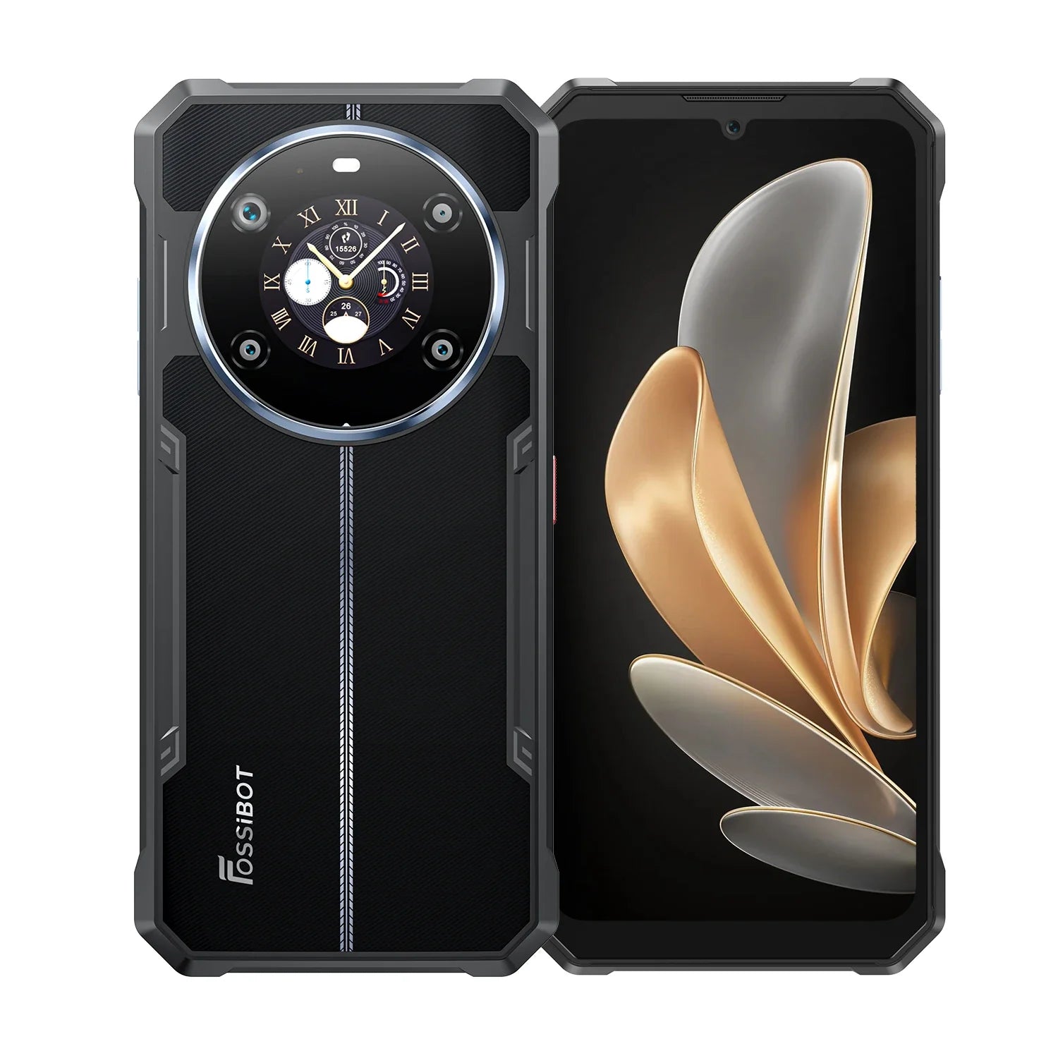 FOSSiBOT F109S タフネス スタミナ スマホ 10,600mAh FOSSiBOT F109 5G 24GB+256GB 6.745-Inch Main & 1.32-inch Innovative