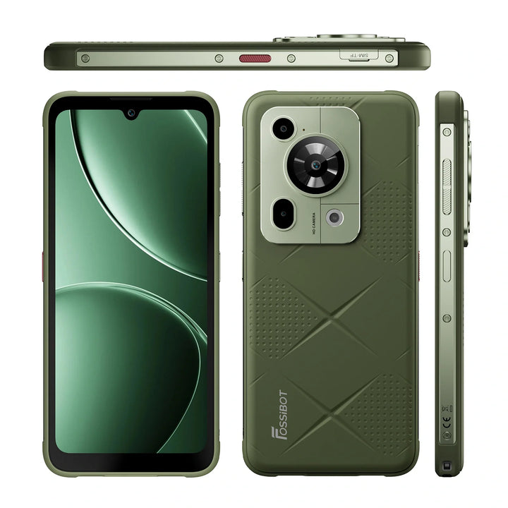 FOSSiBOT F112 Pro 24GB+256GB 6.88-inch 120Hz 7150mAh 50MP Dimensity 6300 6nm 5G Rugged Smartphone