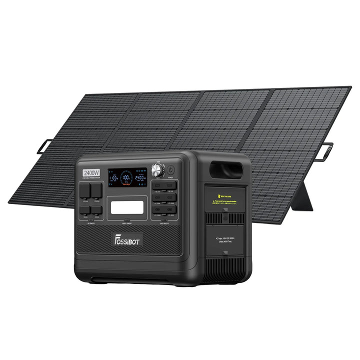 FOSSiBOT F2400 + SP420 | Solar Generator Kit