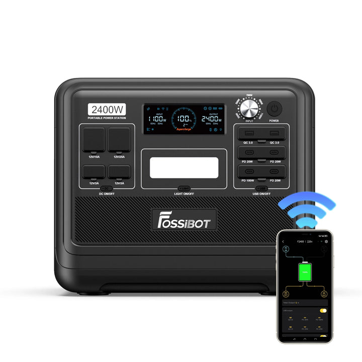 FOSSiBOT F2400 Portable Power Station | 2400W 2048Wh
