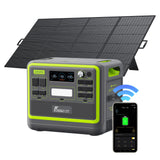 F2400 With APP + 1*420W Solar Panel