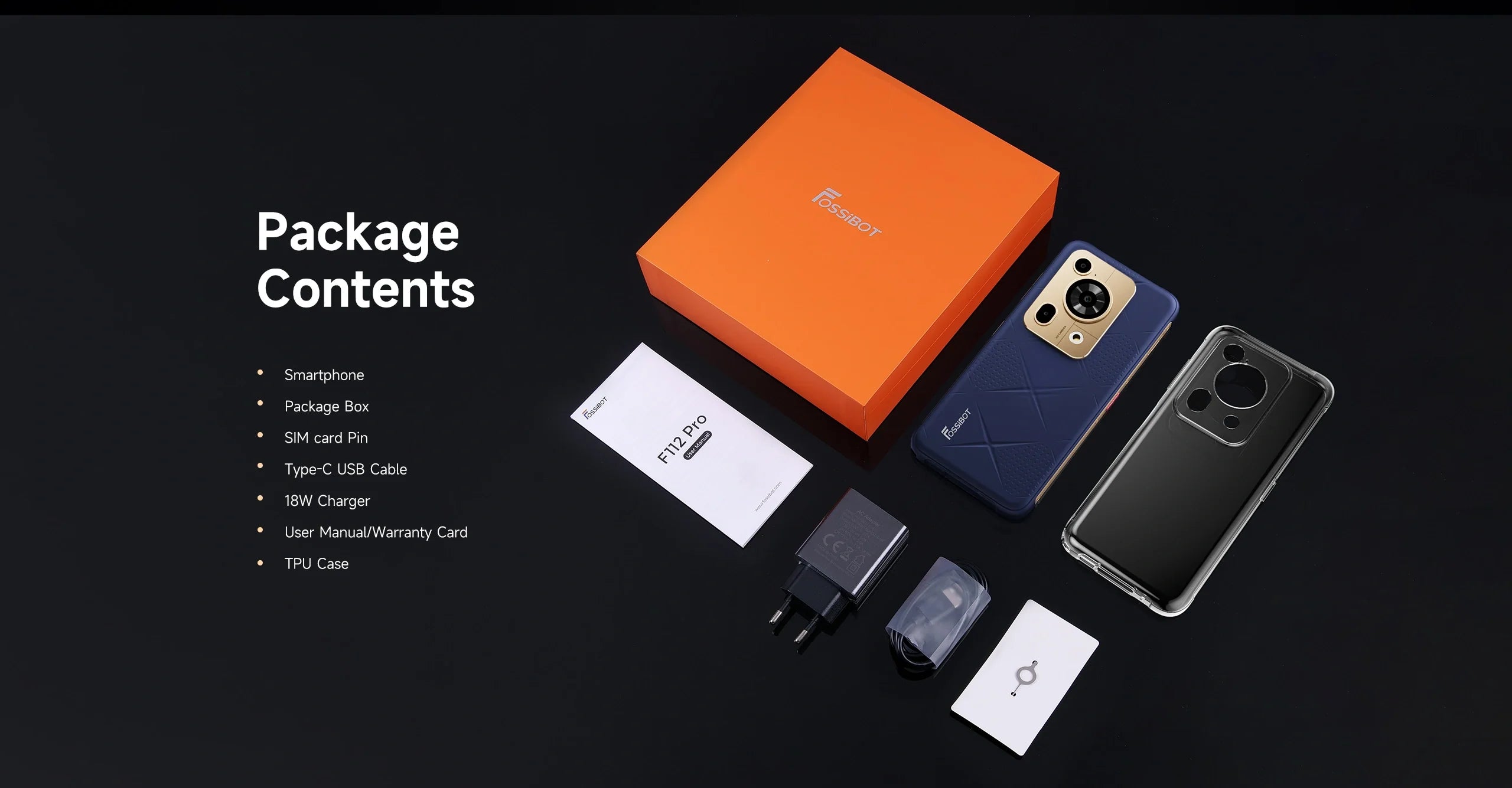 FOSSiBOT F109S Outdoor Smartphone – 6,745 Inch Scherm + 1,32 Inch Rond Achterdisplay – 10600 MAh, 24+256GB/2TB, 50MP Camera, IP69K – Android 15