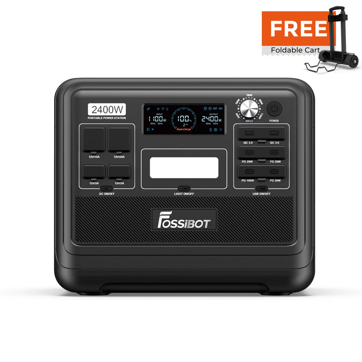FOSSiBOT F2400 Portable Power Station | 2400W 2048Wh