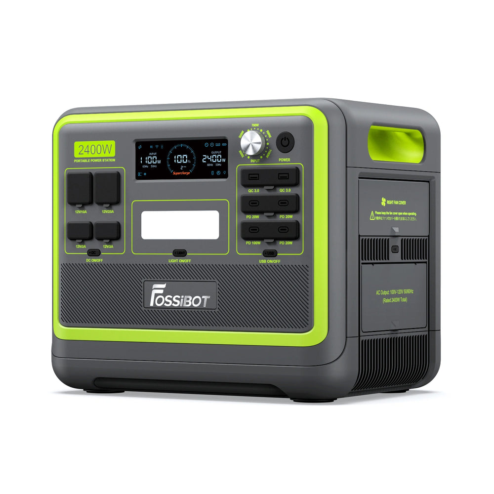FOSSiBOT F2400 2048Wh 2400W portable power station